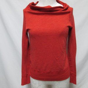 James Perse Sweater knit top pullover rust orange Size Sz 1 or Small Sm S
